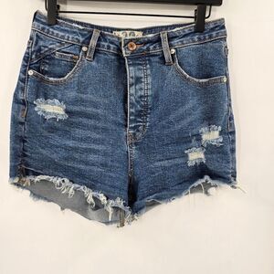 Free people curvy shorts 29 stretchy summer vacation denim